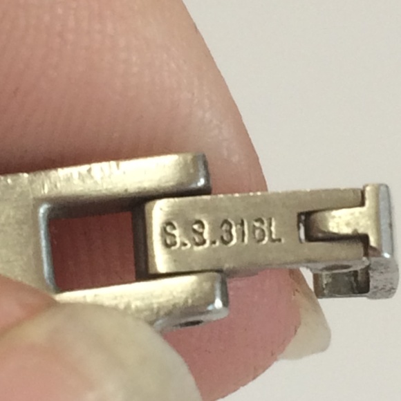 Fibo Stainless Steel 1 Link Bracelet - Picture 5 of 7